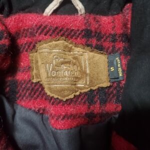 Woolrich Classic Red and Black Checkered Jacket